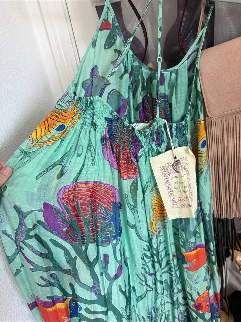 Aratta under the sea maxi size Medium Dress - Picture 3 of 9